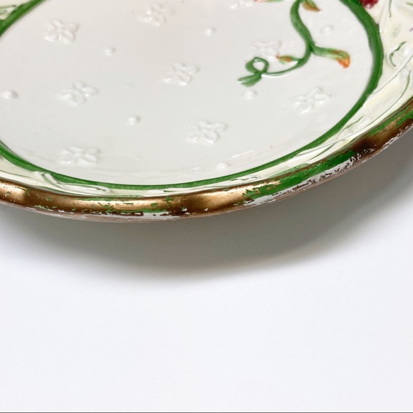 Vintage Easter Bunny Egg Cup and Plate Ceramic Set Of 2 - Picture 16 of 16